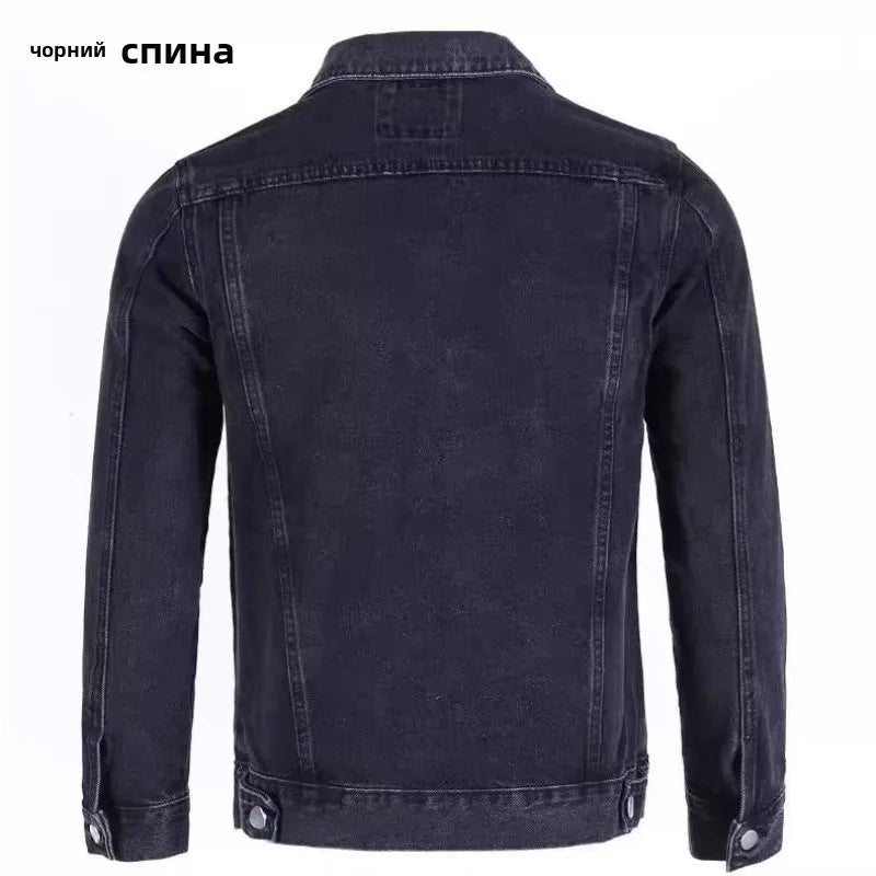 Áo Khoác Jean Nam Thời Trang Xuân Thu Form Đứng Trẻ - Daisan Mart