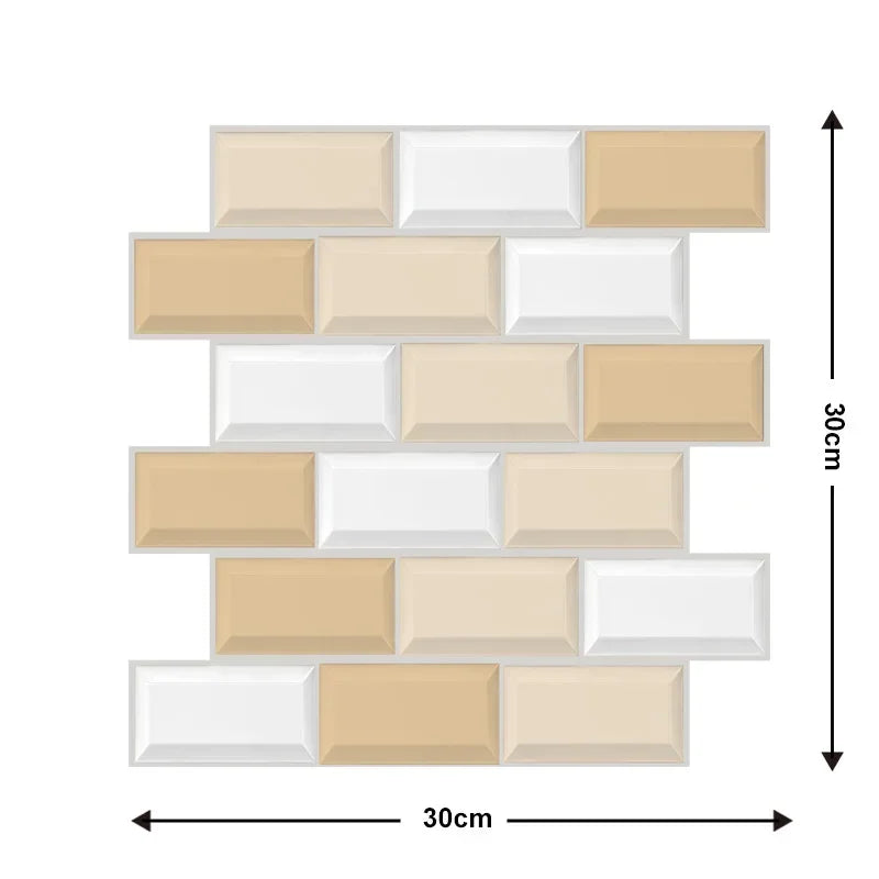 Gạch Dán Tường 3D Chống Nước Trang Trí Nhà Bếp & WC - Daisan Mart