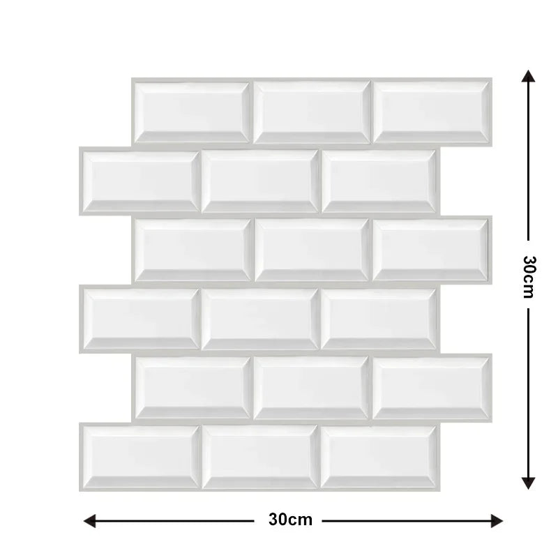 Gạch Dán Tường 3D Chống Nước Trang Trí Nhà Bếp & WC - Daisan Mart