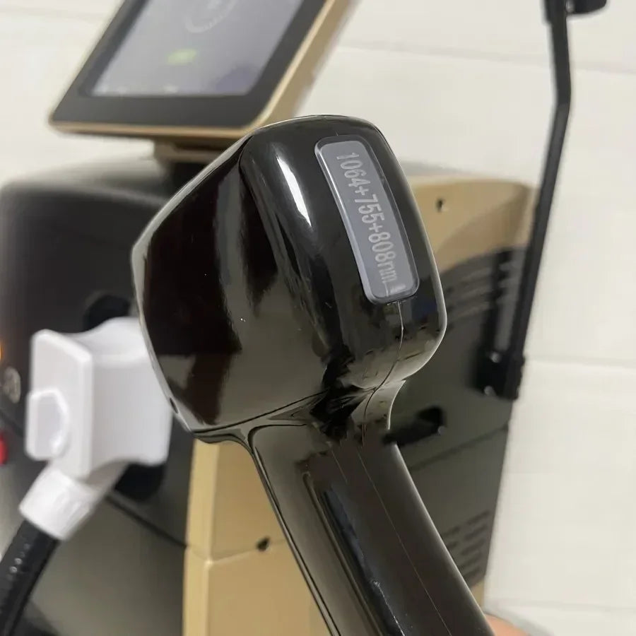 808nm Alexandrite Professional Soprano Diode Ice Titanium Laser Body Hair Removal Machine 4 Wave Device Permanent CE Woman 4000w - Daisan Mart