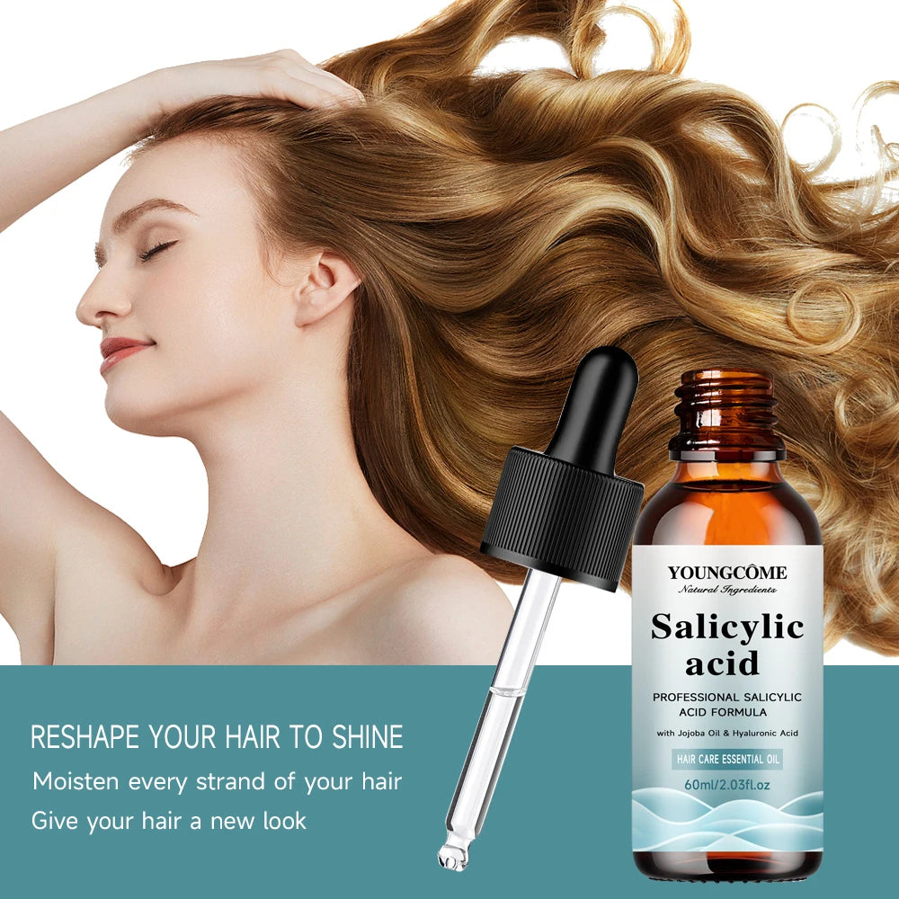 Dầu Gội Axit Salicylic Phục Hồi Tóc Hư Tổn 50ml - Daisan Mart