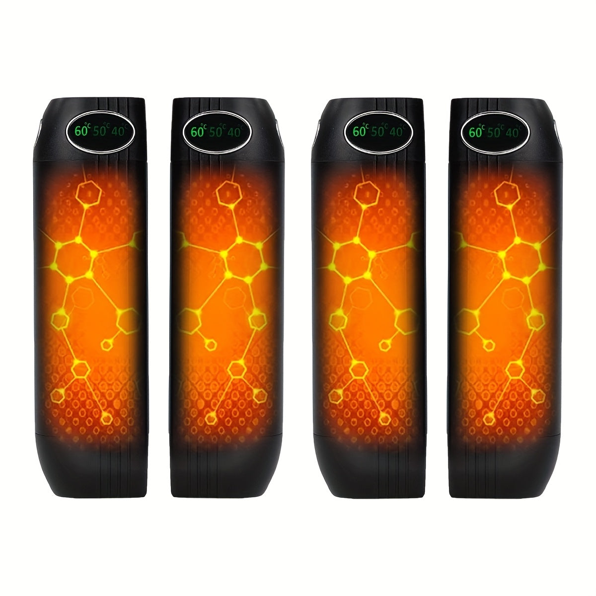 Nhiệt ấm tay chân sạc 4-Pack 5000mAh, 40H, 3 mức nhiệt