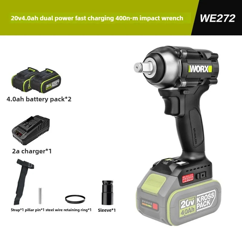 Máy vặn ốc điện không chổi than WE272 lực mạnh - Daisan Mart