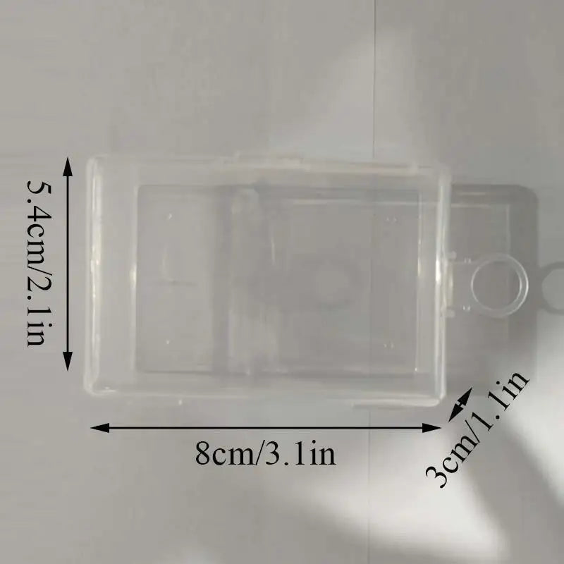 Hộp Nhựa Mini Chữ Nhật Chống Bụi Đựng Trang Sức - Daisan Mart