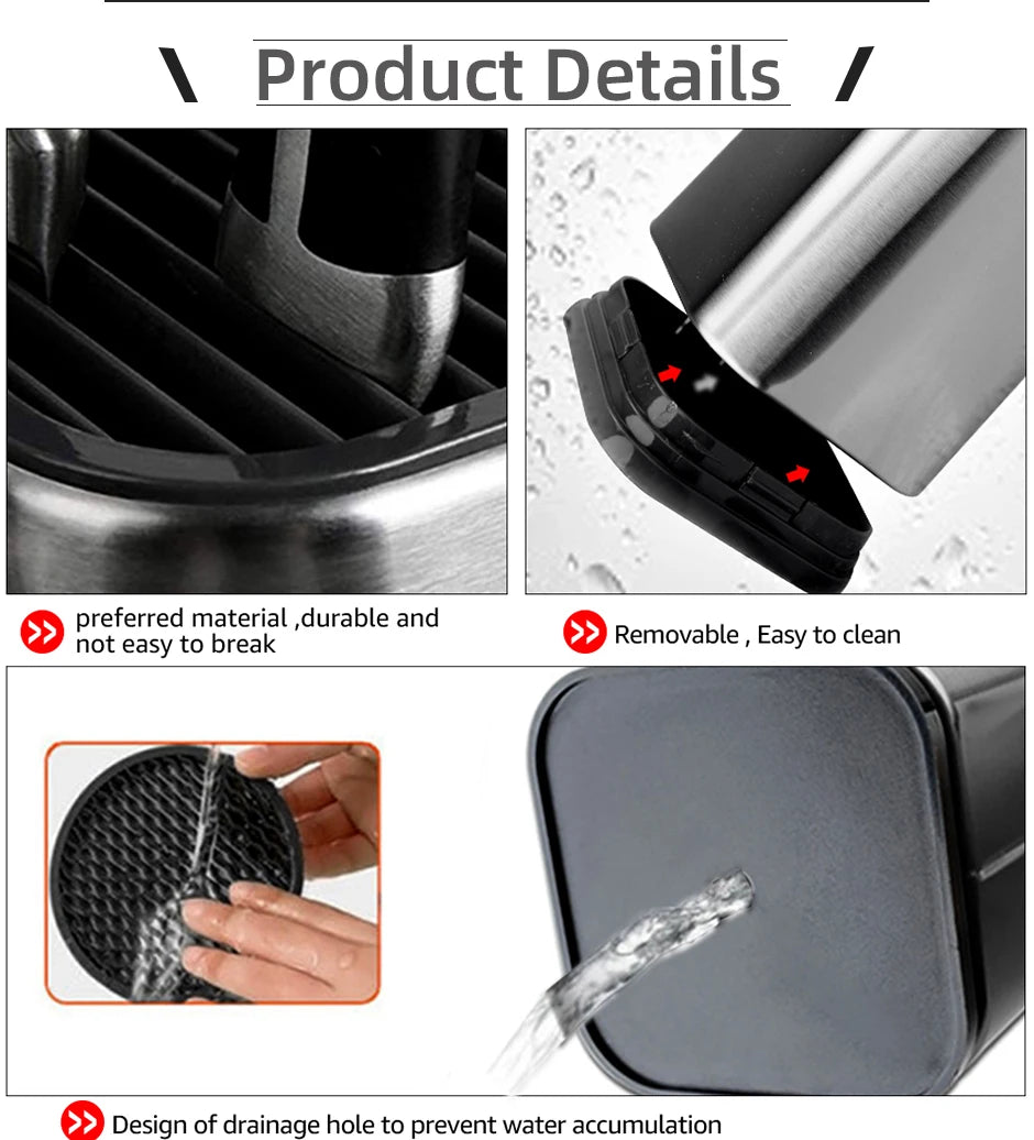 Bộ Dao Bếp 3 Món Thép Không Gỉ 3CR13 Cao Cấp - Daisan Mart