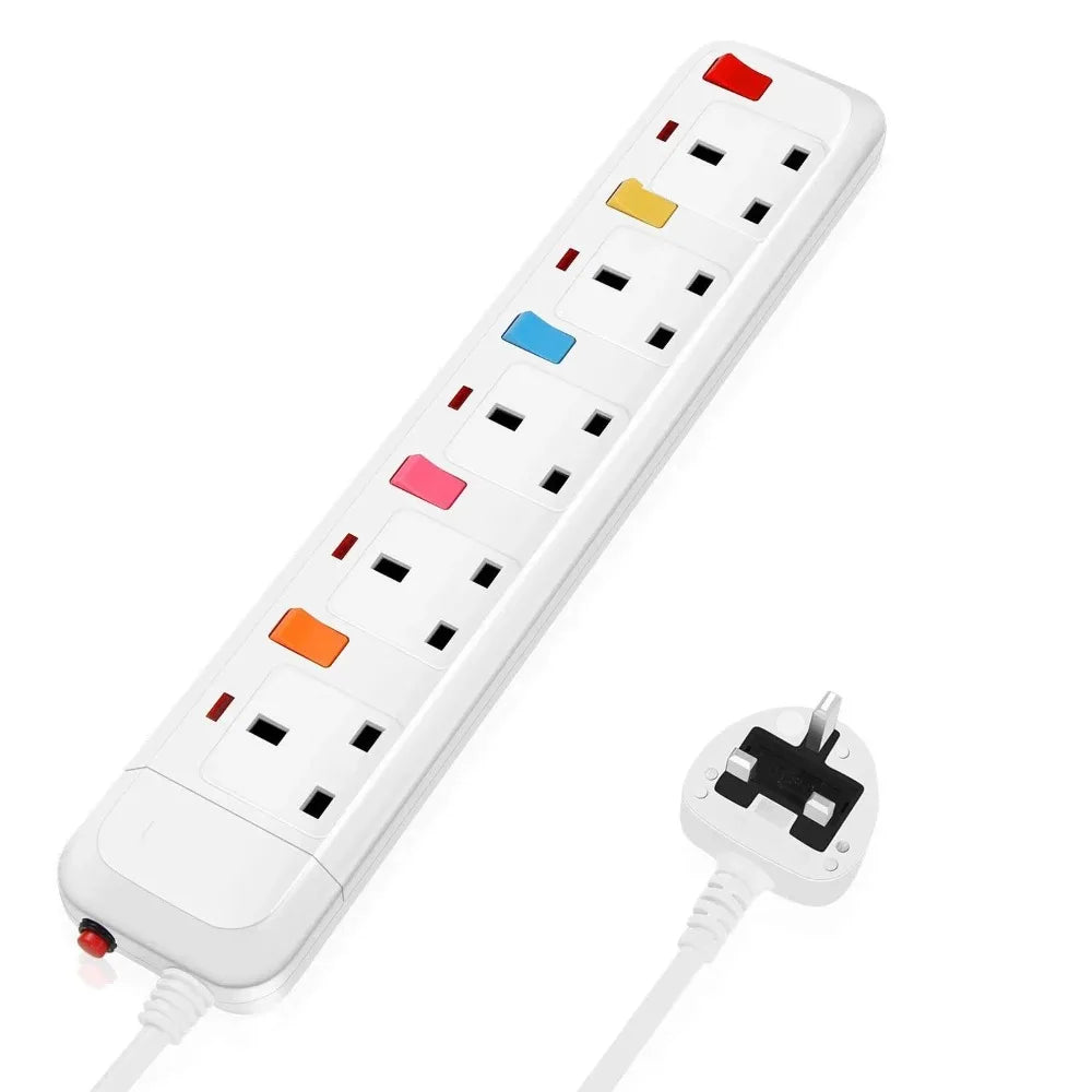 Ổ Cắm Đa Năng Melery 4 Lỗ 2 USB Dây 2m Bảo Vệ Thiết Bị - Daisan Mart