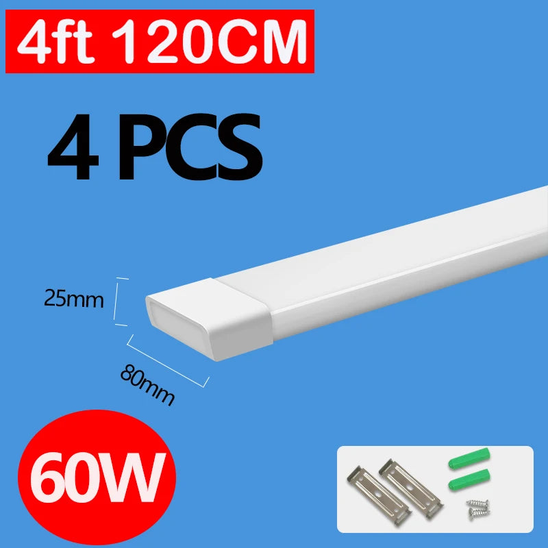 T5/T8 LED Tube Lights for Kitchen Ceiling Wardrobe 220V