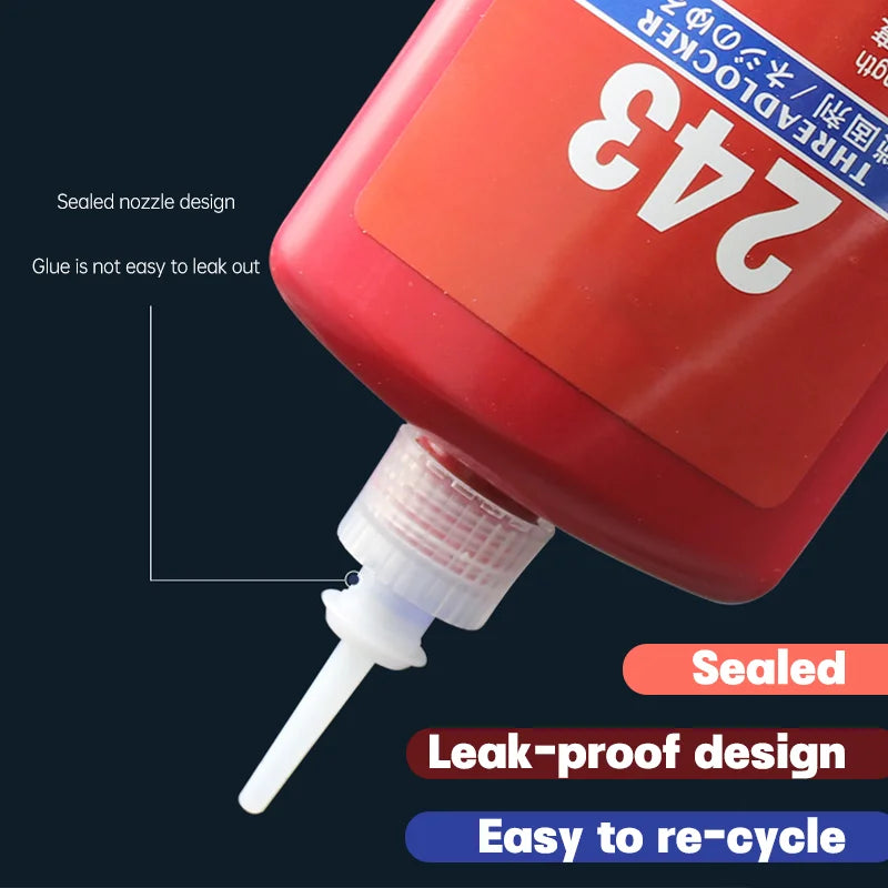 50ml Threadlocker Screw Glues Thread Locking Agent Anaerobic Glue Anti-loose Screw Adhesive For Locking And Sealing Thread - Daisan Mart
