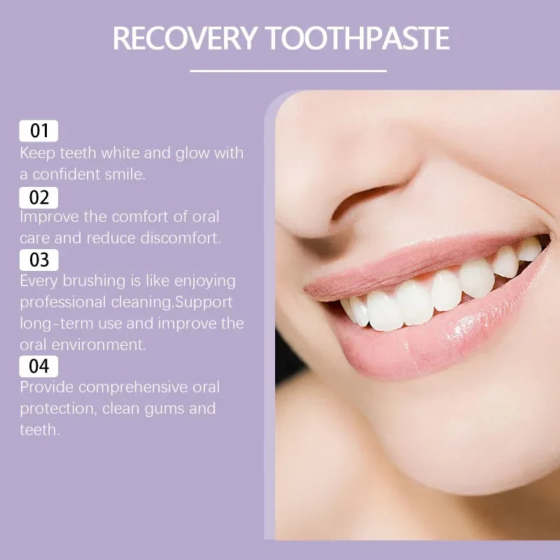 Mineral Toothpaste Rapid Repair Clean Brightening Tooth Repair Gel Rebuilding Strengthen Whiten Protect Oral Daily Fresh Care - Daisan Mart