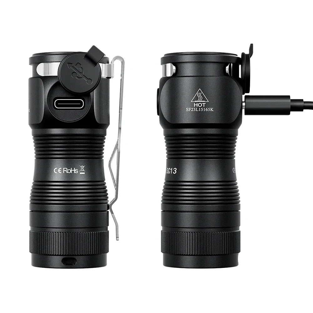 Đèn Pin Mini Sofirn SC13 Siêu Sáng 1300lm, Nam Châm - Daisan Mart