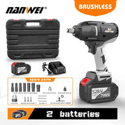 Máy Vặn Ốc Không Dây NANWEI 600N Siêu Mô-men Xoắn - Daisan Mart