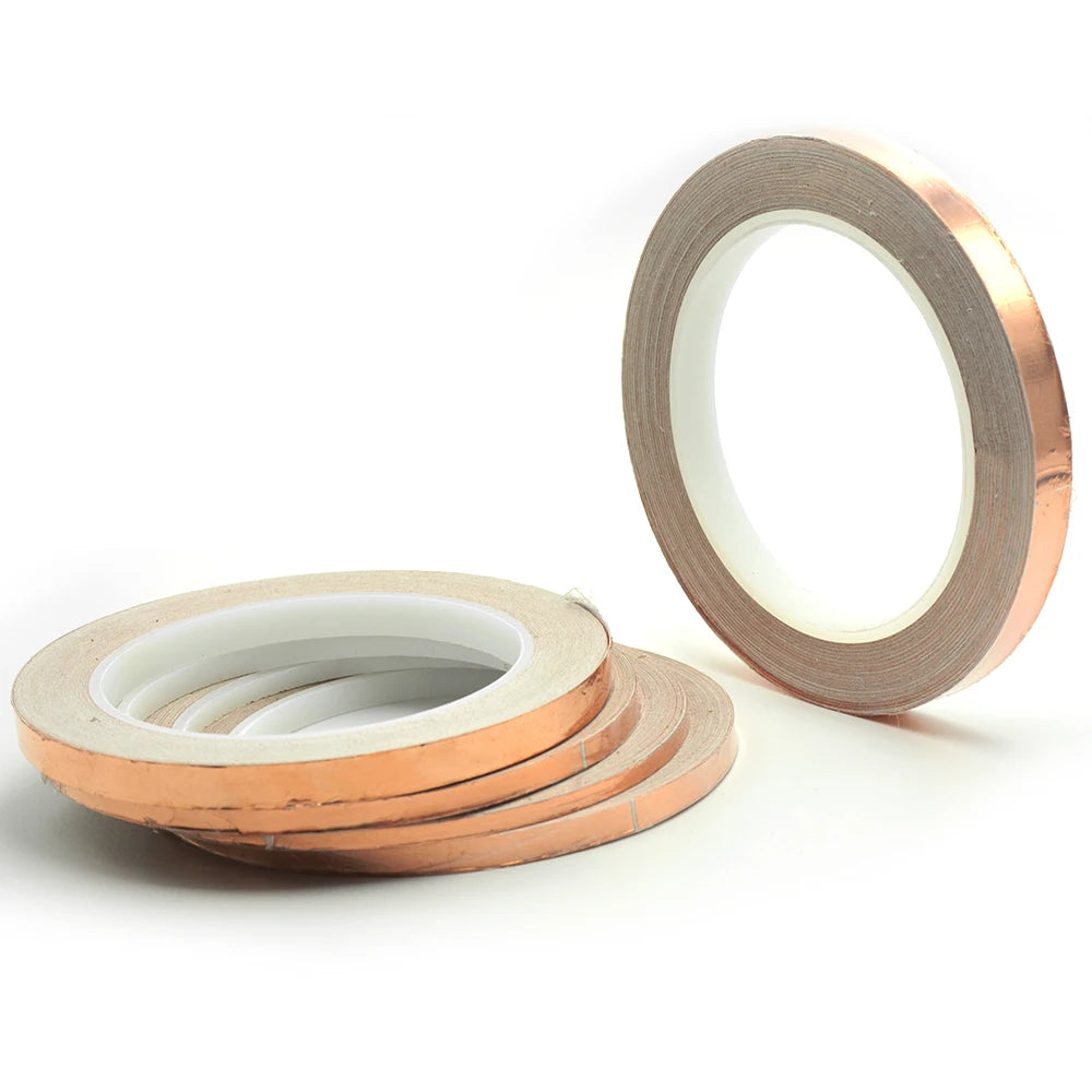 Băng Dính Đồng Dẫn Điện Chống Nhiễu 20m Nhiều Size - Daisan Mart