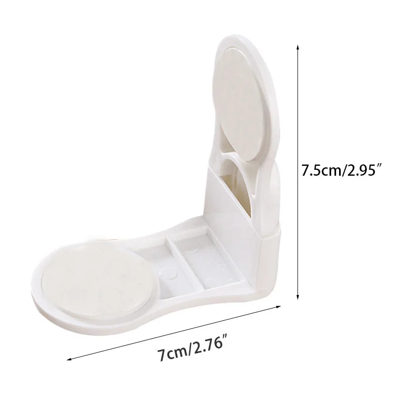 Baby Safety Drawer Lock Anti-Pinching Hand Cabinet Drawer Locks Plastic White Safety Buckle for Children Kids Protection - Daisan Mart