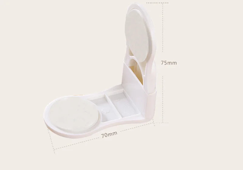 Baby Safety Drawer Lock Anti-Pinching Hand Cabinet Drawer Locks Plastic White Safety Buckle for Children Kids Protection - Daisan Mart