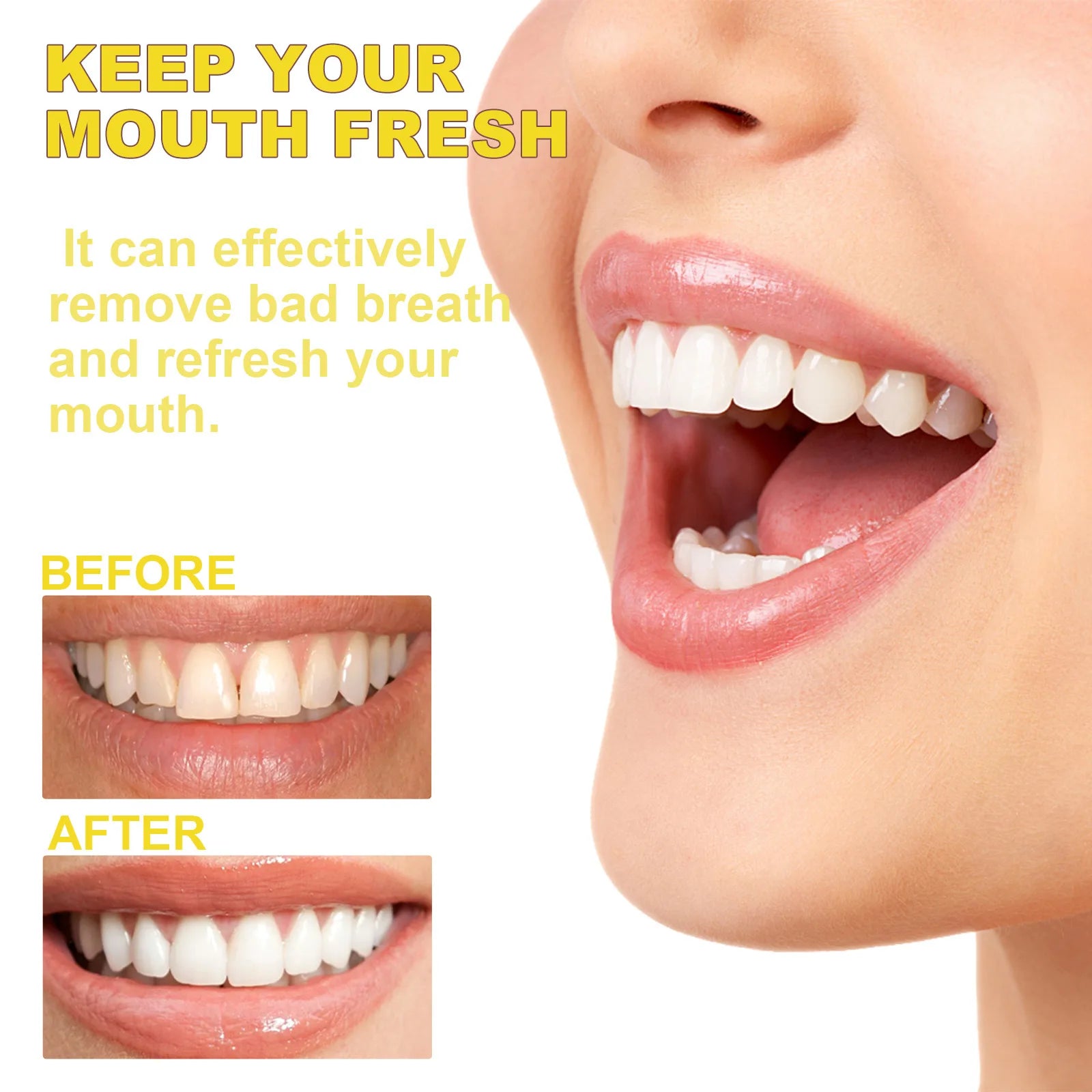 Nước Súc Miệng Propolis Smile Trắng Răng Sạch Mảng Bám - Daisan Mart