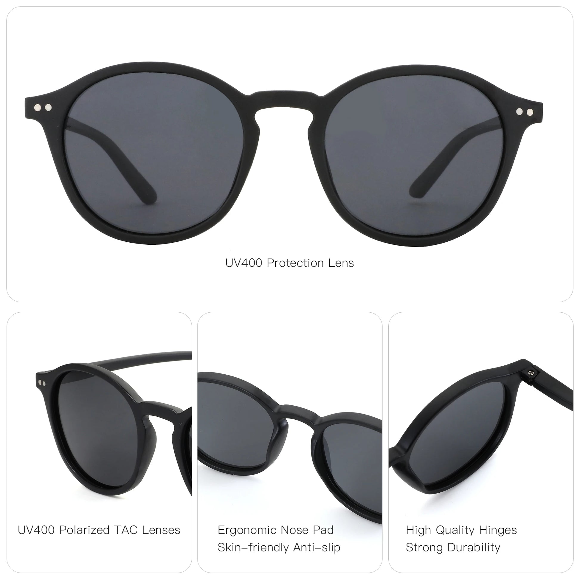 Kính Mát ZENOTTIC Retro Chống UV Thời Trang Unisex - Daisan Mart
