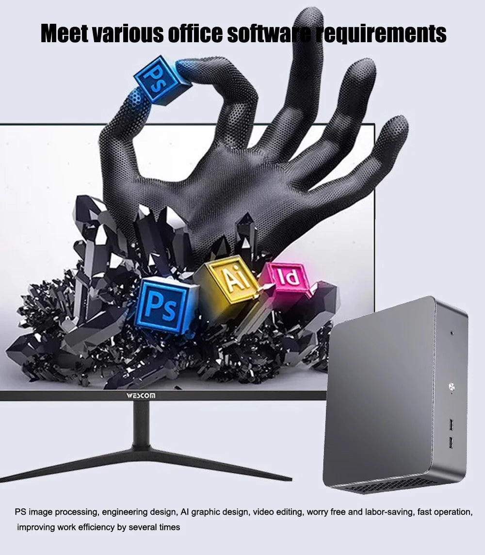 Máy Tính Chơi Game Mini - Intel i9/i7 RTX 4060/4050 - Daisan Mart
