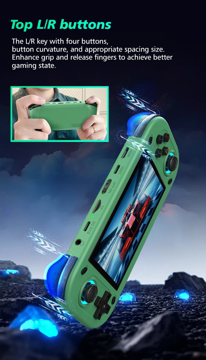Máy Chơi Game Cầm Tay Retro FUNKIDDY R43S 4.3 HDMI - Daisan Mart