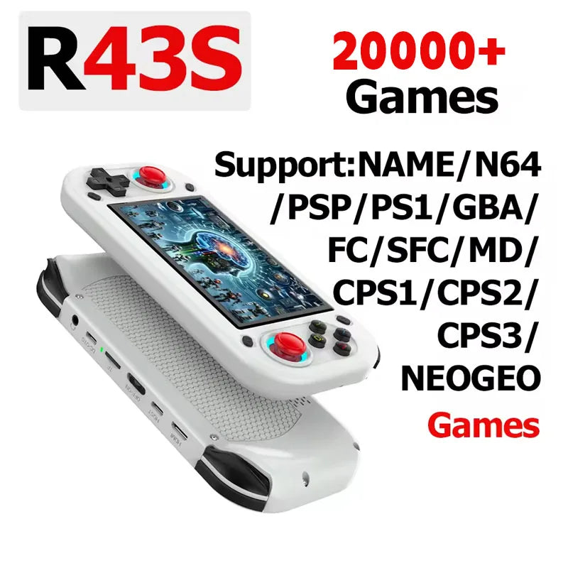 Máy Chơi Game Cầm Tay Retro FUNKIDDY R43S 4.3 HDMI - Daisan Mart