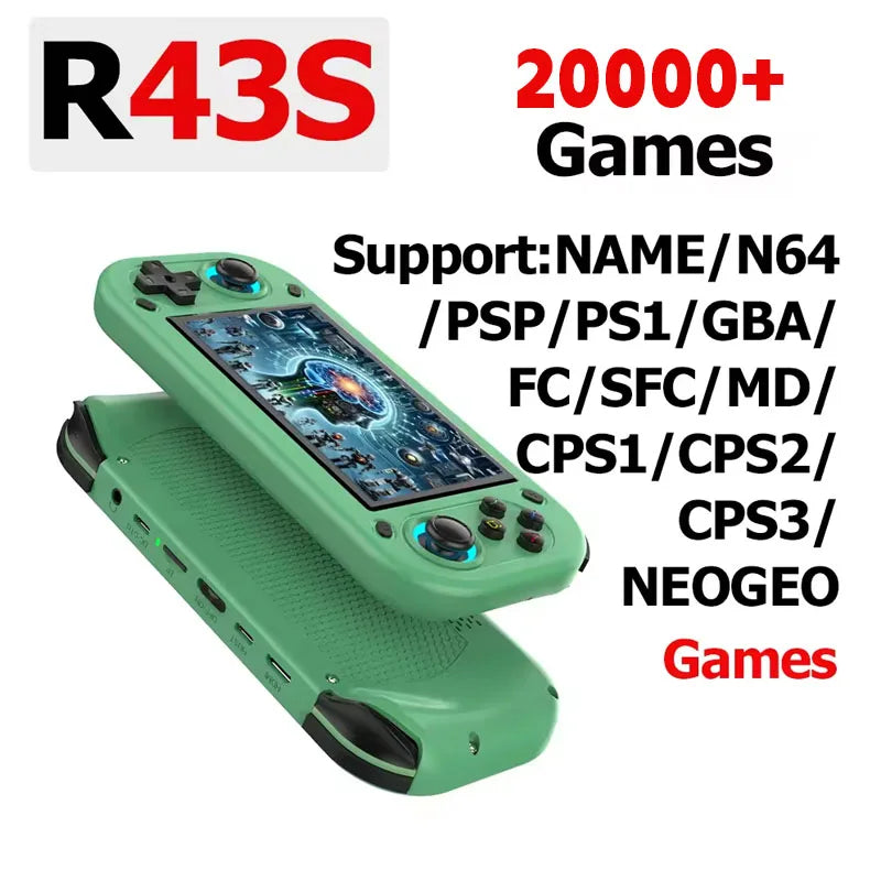 Máy Chơi Game Cầm Tay Retro FUNKIDDY R43S 4.3 HDMI - Daisan Mart