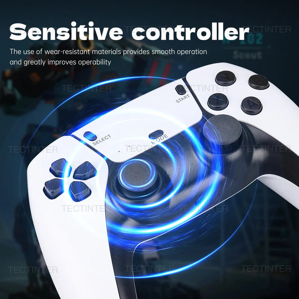 Máy Chơi Game M15 Retro 4K Tay Cầm Không Dây 2 Người - Daisan Mart