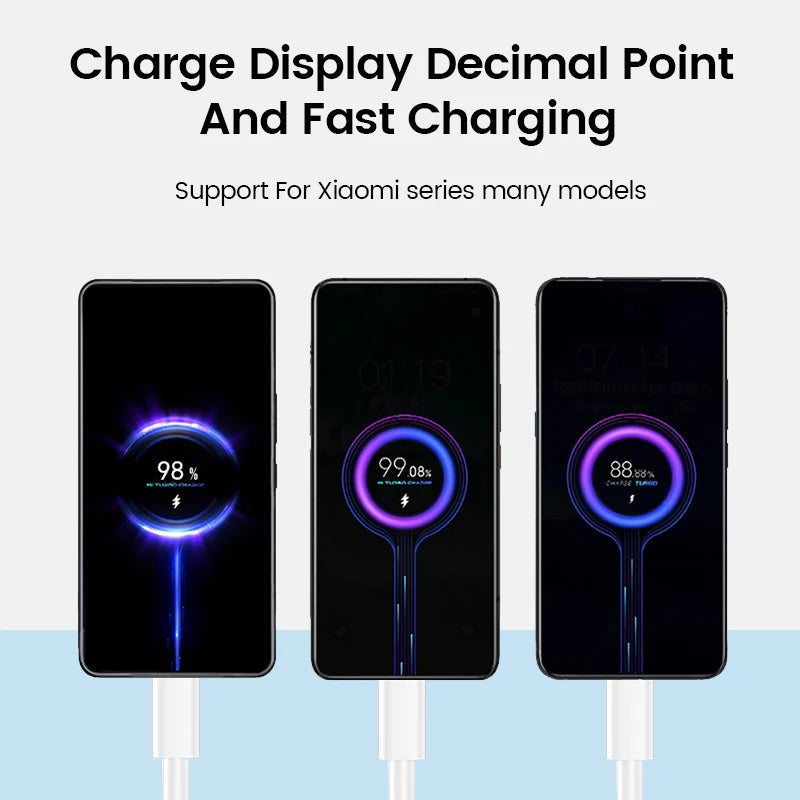 Cáp Sạc Nhanh 67W Type-C Xiaomi Cho Mi, Redmi, POCO - Daisan Mart