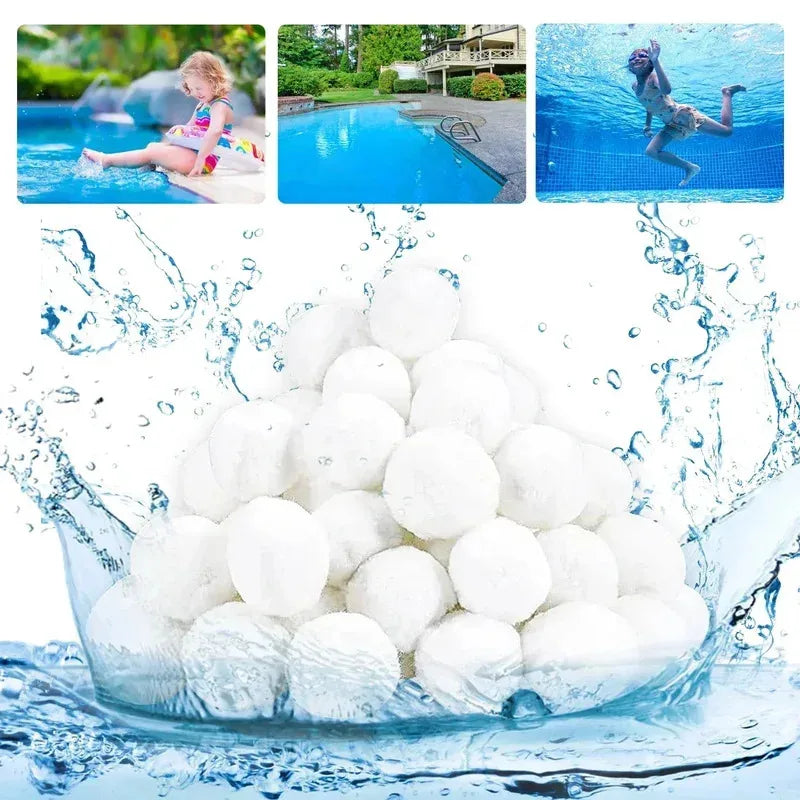 700gSwimming Pool Filter Cleaning Ball Water Purification Fiber Sewage Treatment Fish Tank Filter Cotton Ball - Daisan Mart