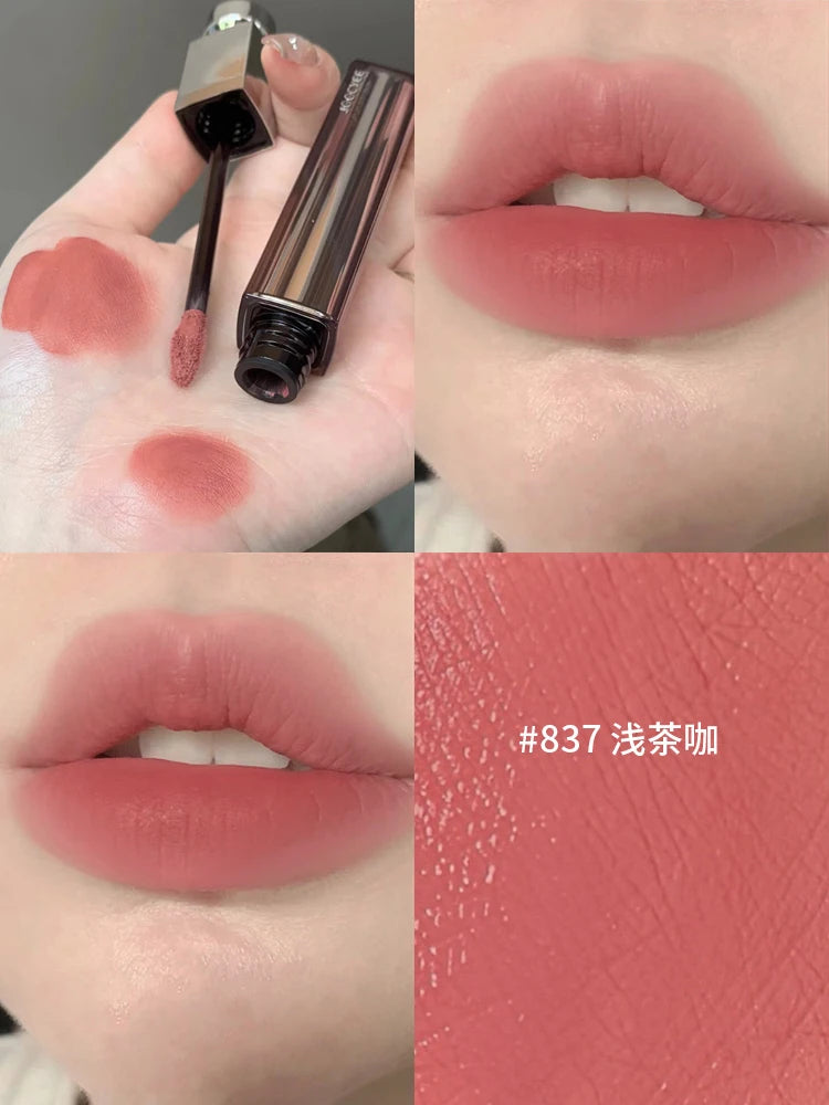 Joocyee Fermented Water Essence Lip Glaze Water Mirror Lipgloss 00 Primary Color Naked Matte Lipclay Lipstick - Daisan Mart