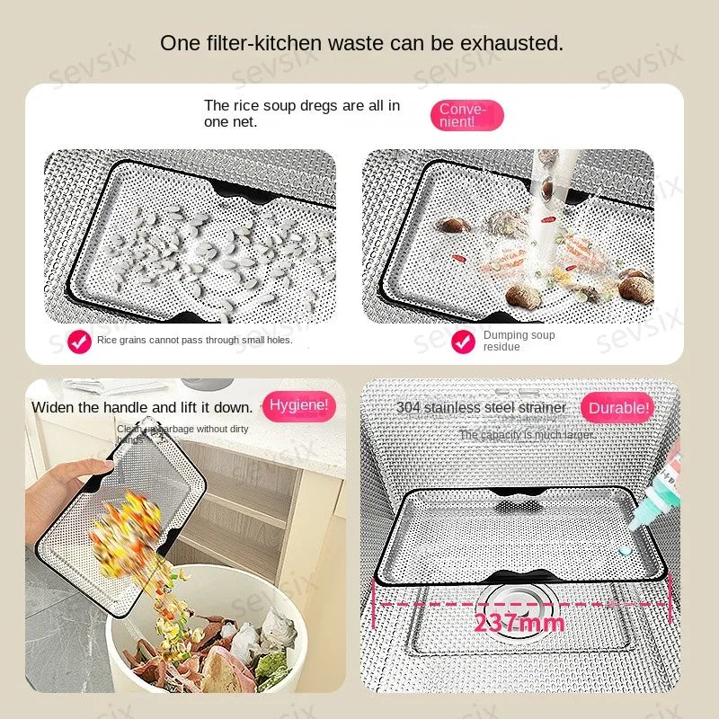 Chậu rửa bếp thông minh hiện đại chống xước bạc - Daisan Mart