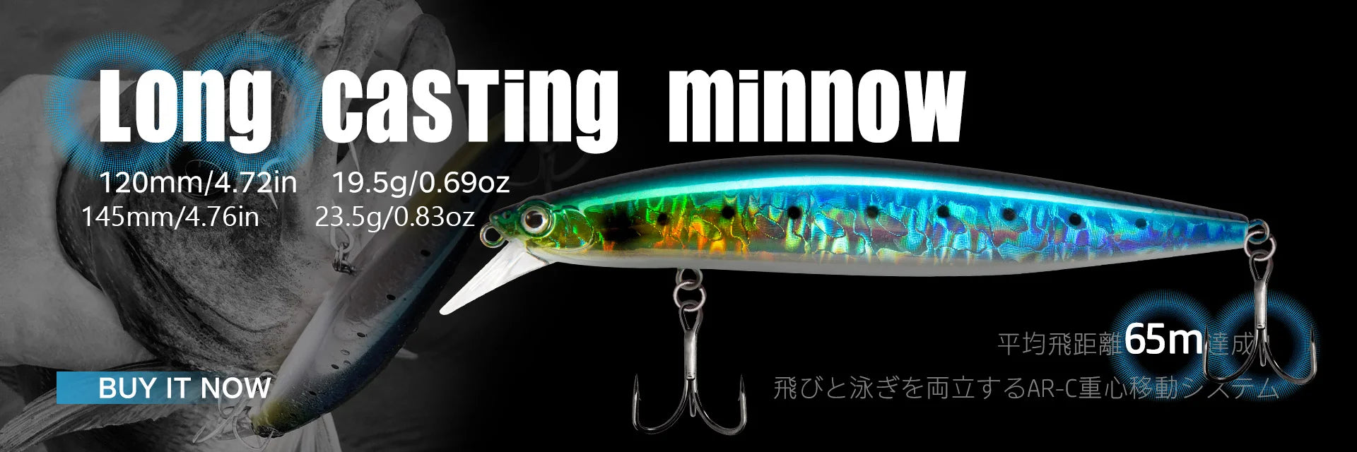 D1 Multi Piece Set Floating Minnow Fishing Lure 120mm/145mm Flash Flake Assassin Floating Hard Bait For Pike Bass Tackle - Daisan Mart