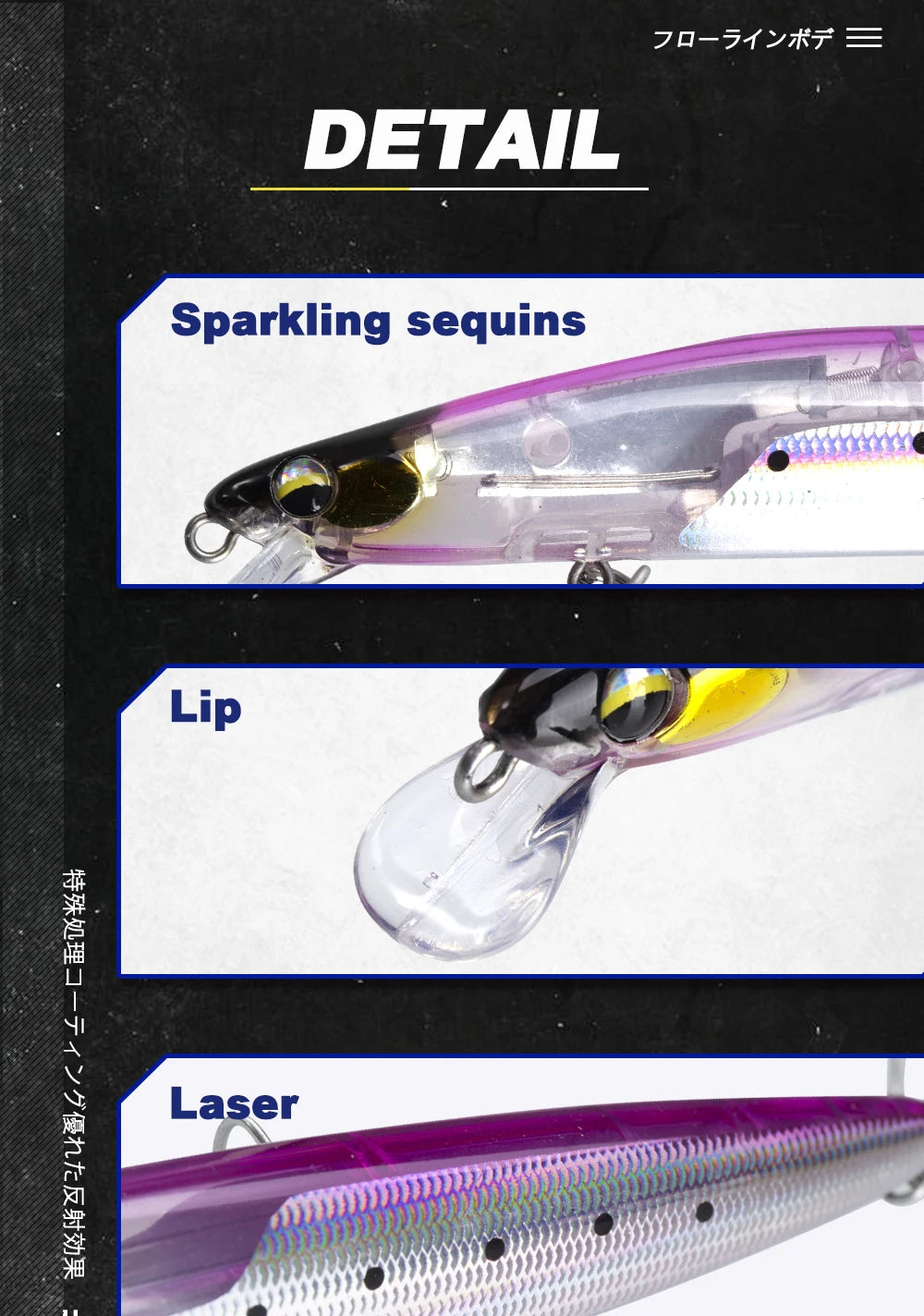 D1 Multi Piece Set Floating Minnow Fishing Lure 120mm/145mm Flash Flake Assassin Floating Hard Bait For Pike Bass Tackle - Daisan Mart