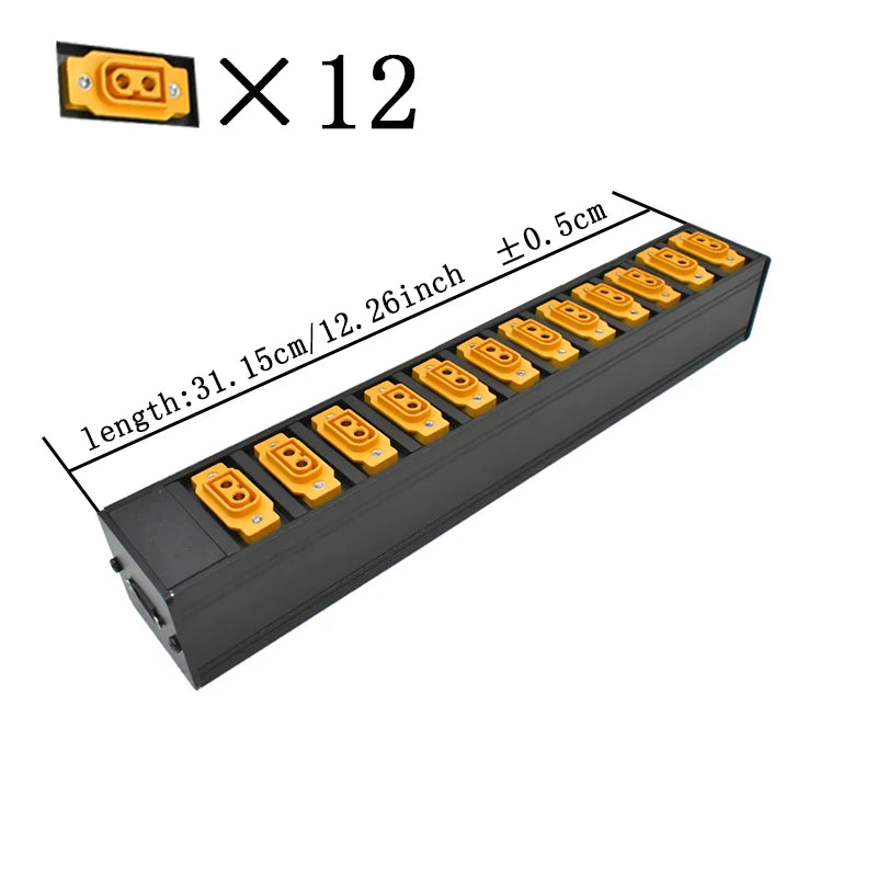 Ổ cắm sạc đa năng XT60 với bộ điều chỉnh 0-250V - Daisan Mart