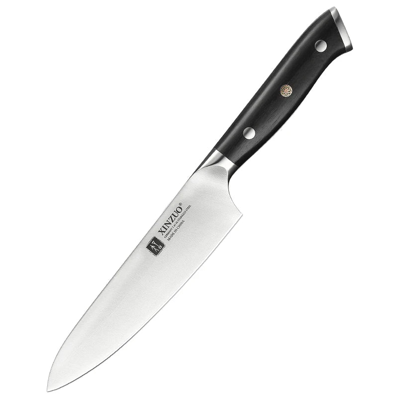 Bộ dao bếp XINZUO thép Đức 1.4116 cán gỗ mun - Daisan Mart