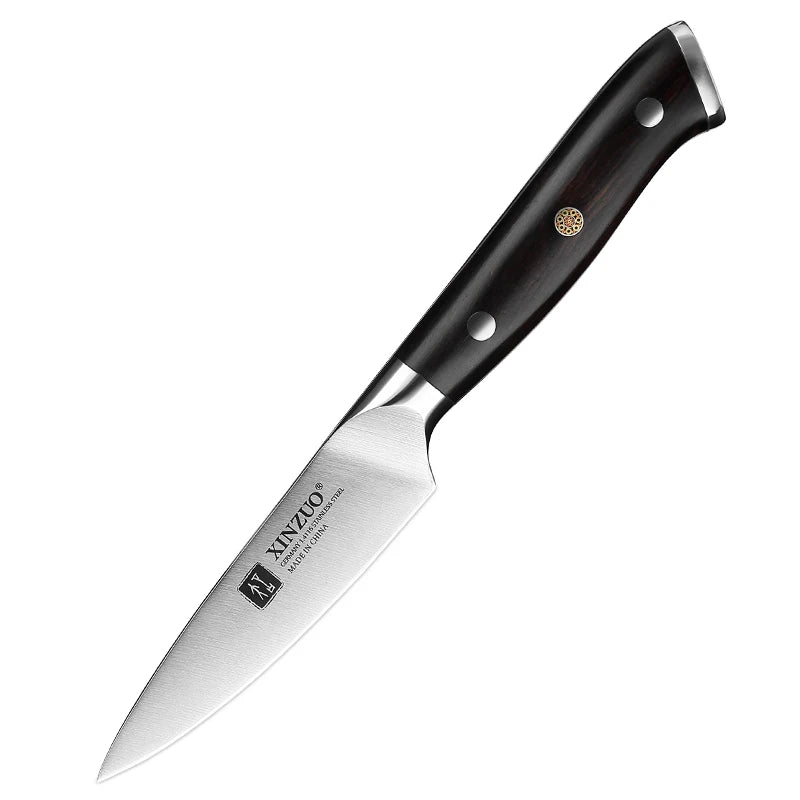 Bộ dao bếp XINZUO thép Đức 1.4116 cán gỗ mun - Daisan Mart