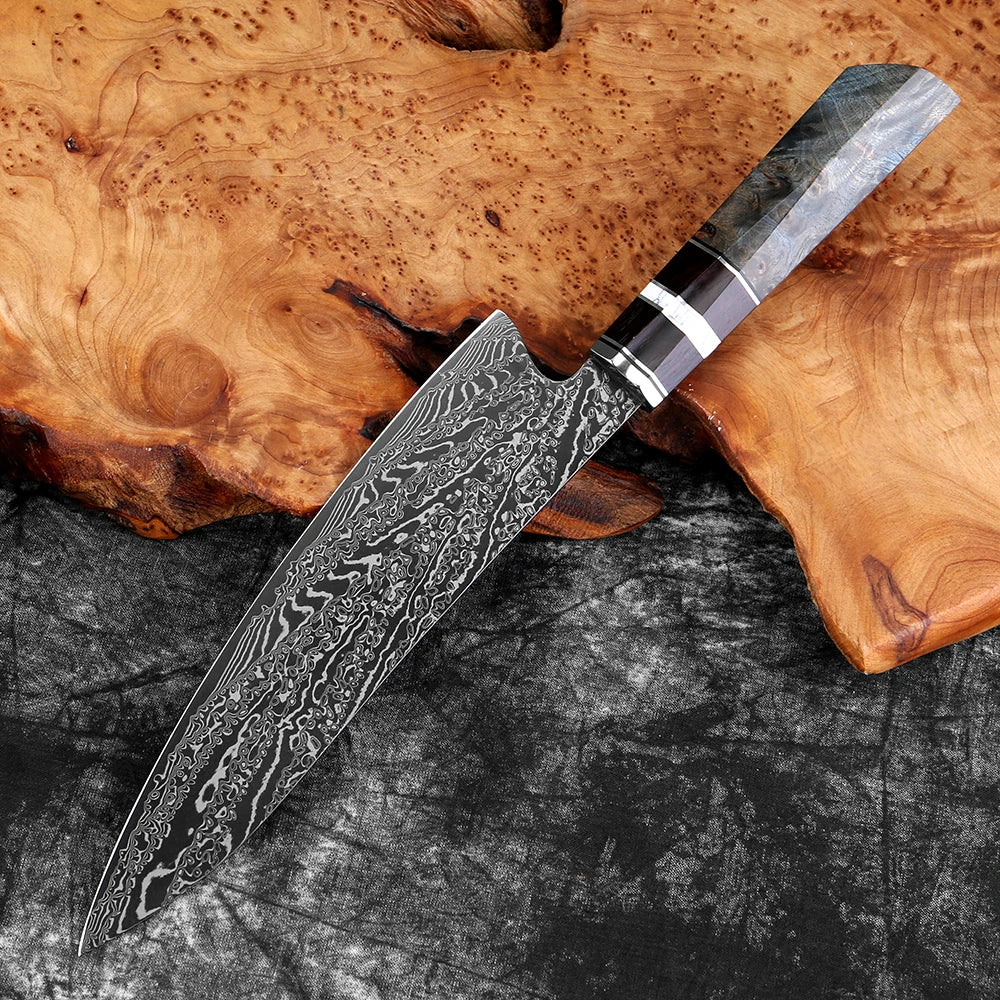 XITUO Damascus Kitchen Knife Set,1-8Piece Professional Knife Sets for Chefs,Japanese Damascus Super Steel Chef Cooking Knife - Daisan Mart