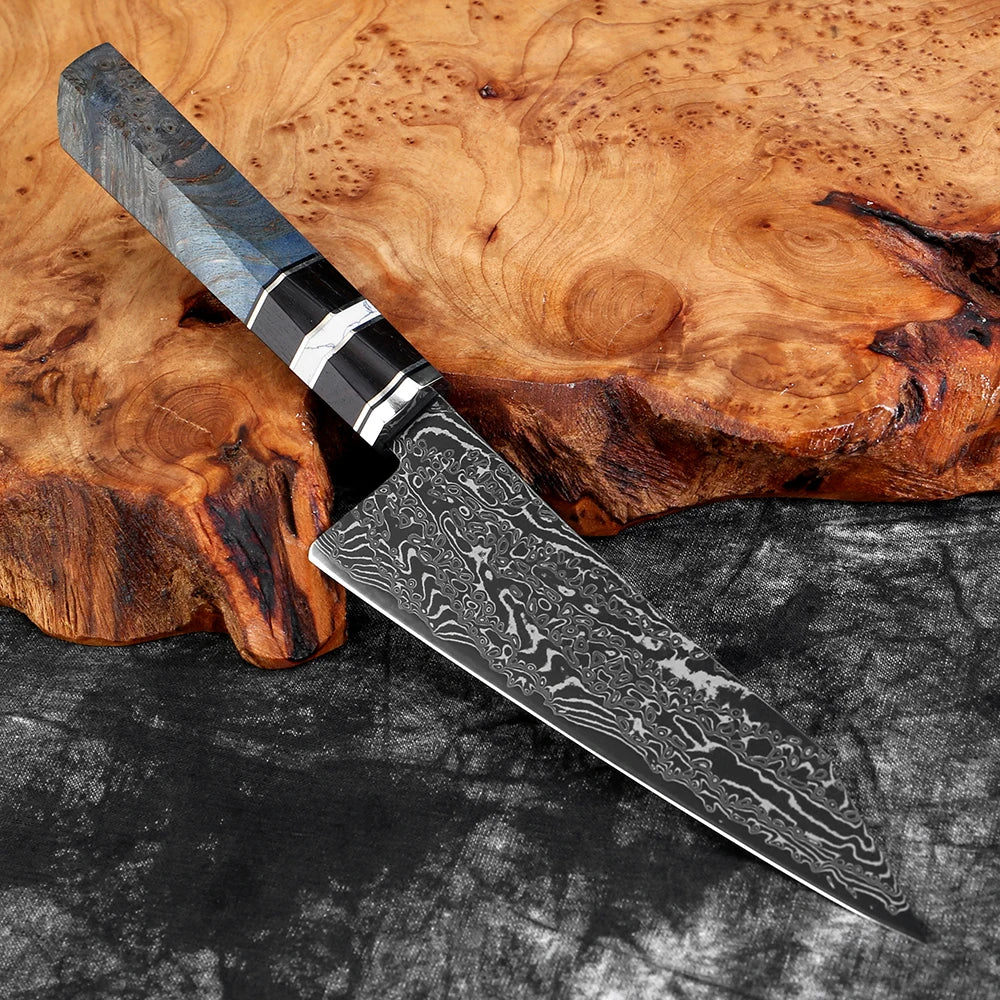 XITUO Damascus Kitchen Knife Set,1-8Piece Professional Knife Sets for Chefs,Japanese Damascus Super Steel Chef Cooking Knife - Daisan Mart