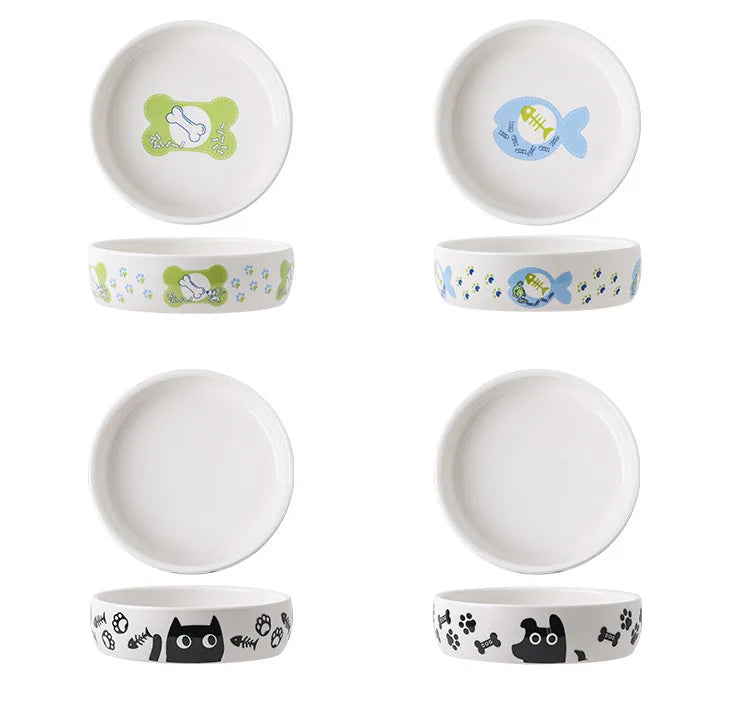 Bát Sứ Ăn Uống Cho Chó Mèo Đa Năng Tiện Lợi - Daisan Mart