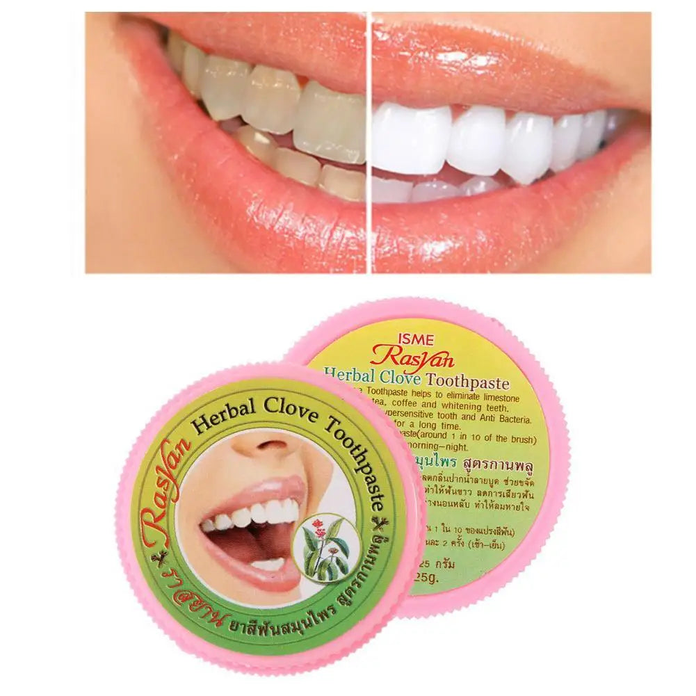 Natural Herbal Toothpaste Keep Mouth Fresh Whitening Toothpaste Herbal Clove Toothpaste - Daisan Mart
