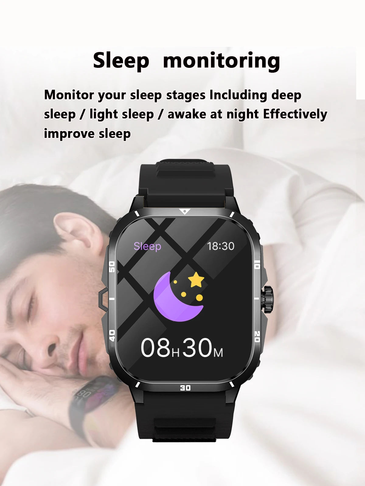 Smartwatch 2025: Bluetooth Calling, Health, Sports