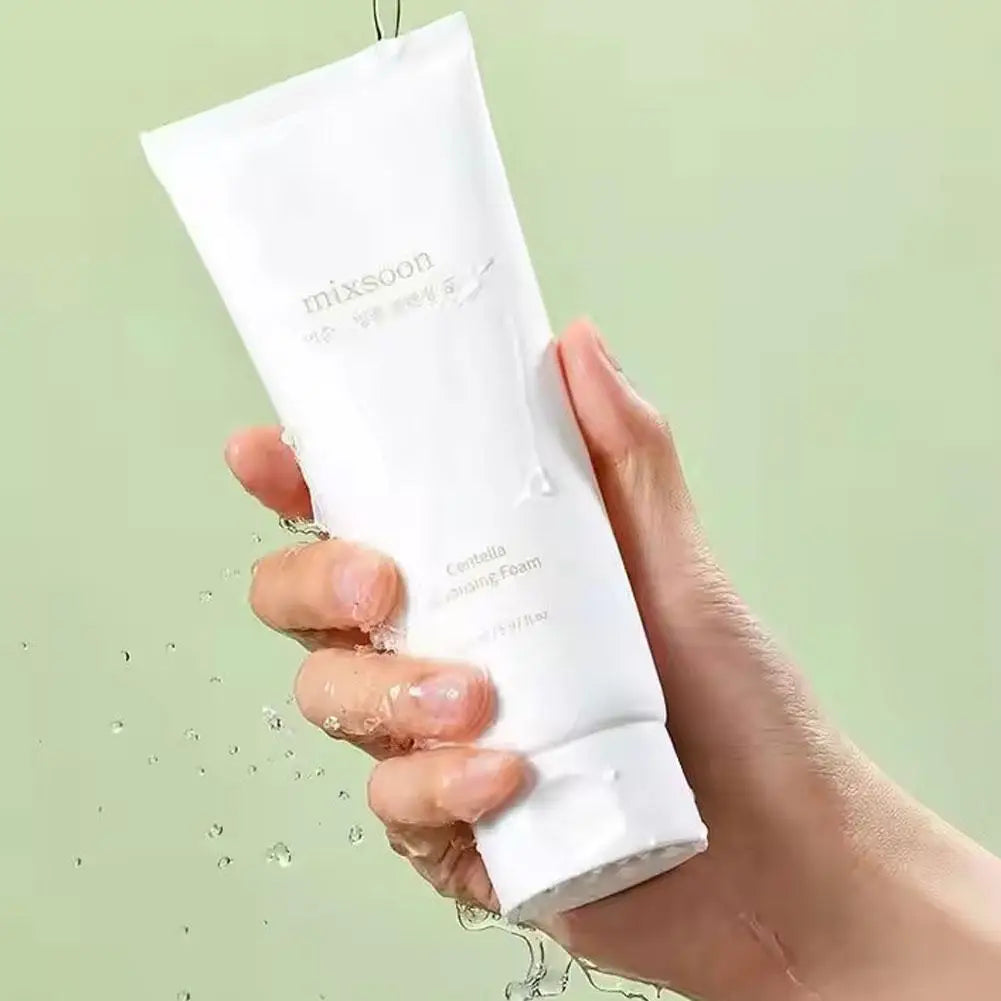 MIXSOON Centella Asiatica Facial Cleanser Oil-Control Deep Cleansing Moisturizing Gentle Skin Care Soy-based Facial Cleanser - Daisan Mart