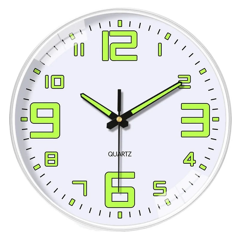 Silent Luminous Wall Clock