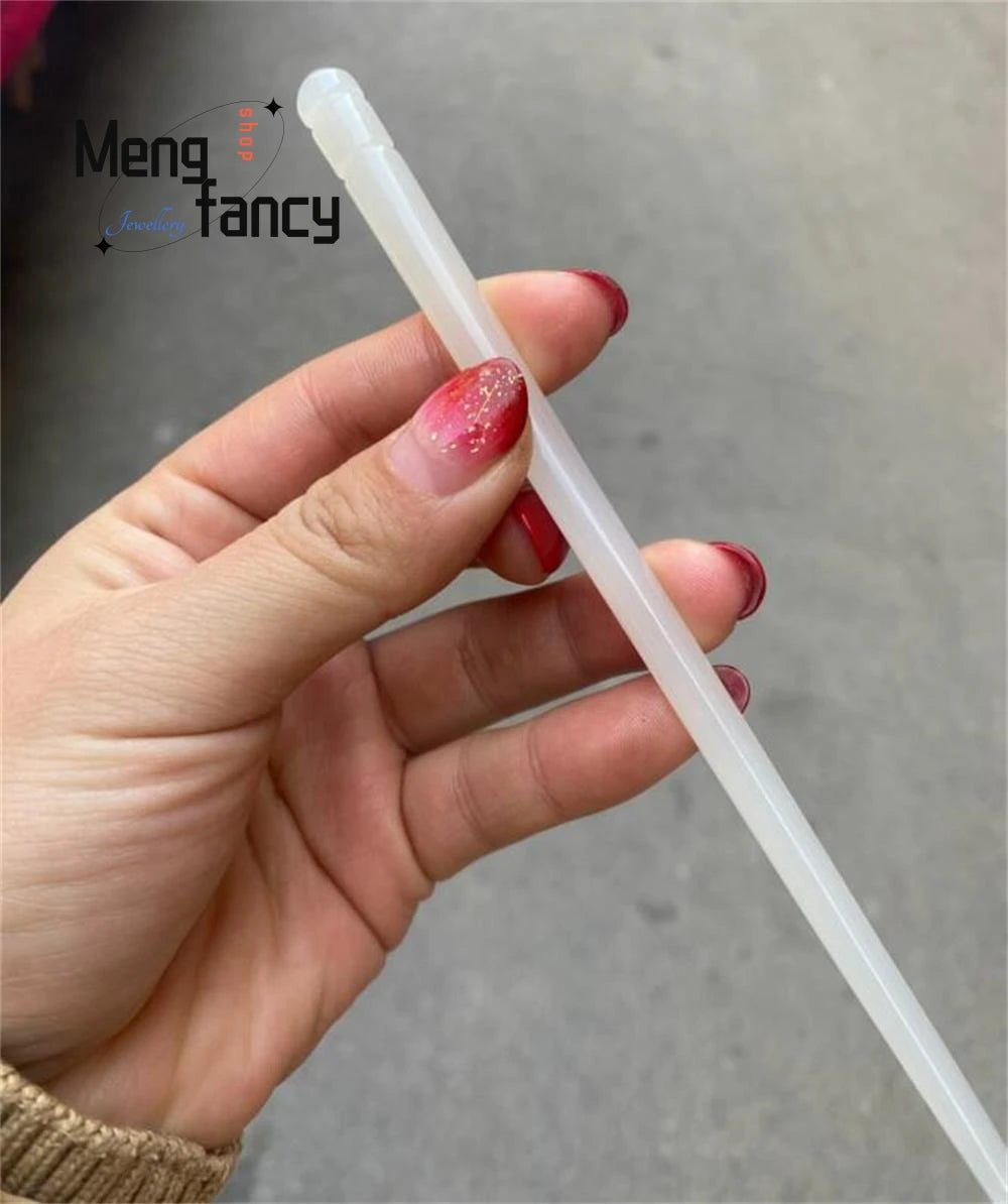 Trâm Cài Tóc Ngọc Bích Hetian Phong Cách Cổ Điển