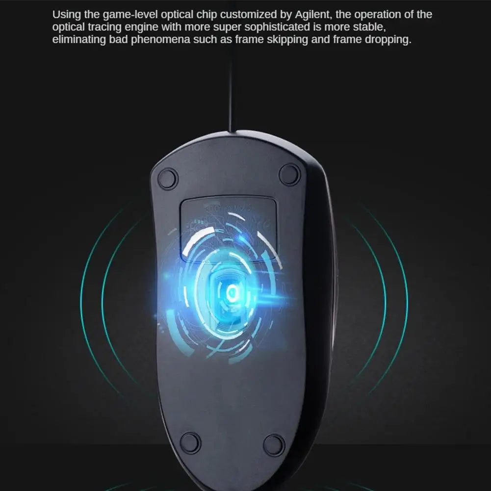 USB Wired Computer Mouse Optical Mouse Gamer PC Laptop Notebook Computer Mouse Mice With 3 Buttons for Office Home Use - Daisan Mart