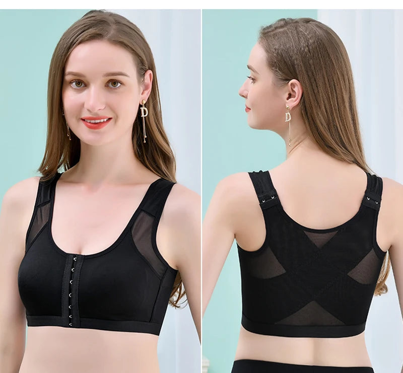 Áo Ngực Nữ Quyến Rũ Không Gọng Cài Trước Size Lớn - Daisan Mart