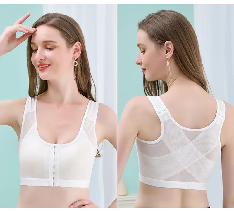 Áo Ngực Nữ Quyến Rũ Không Gọng Cài Trước Size Lớn - Daisan Mart