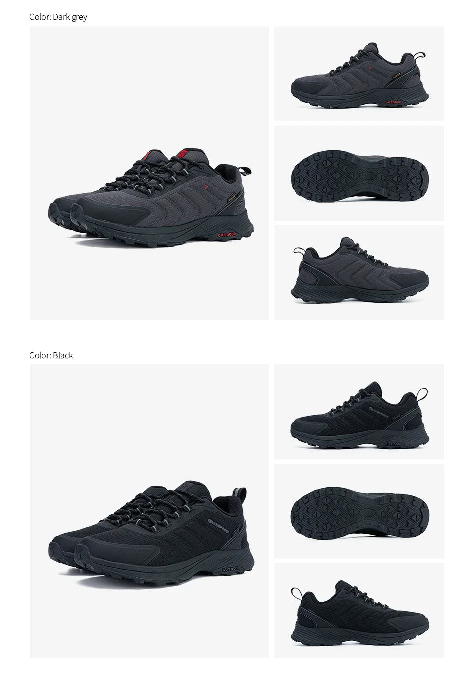Baasploa 2025 Men's Sports Shoes Anti-Slip Keep Warm