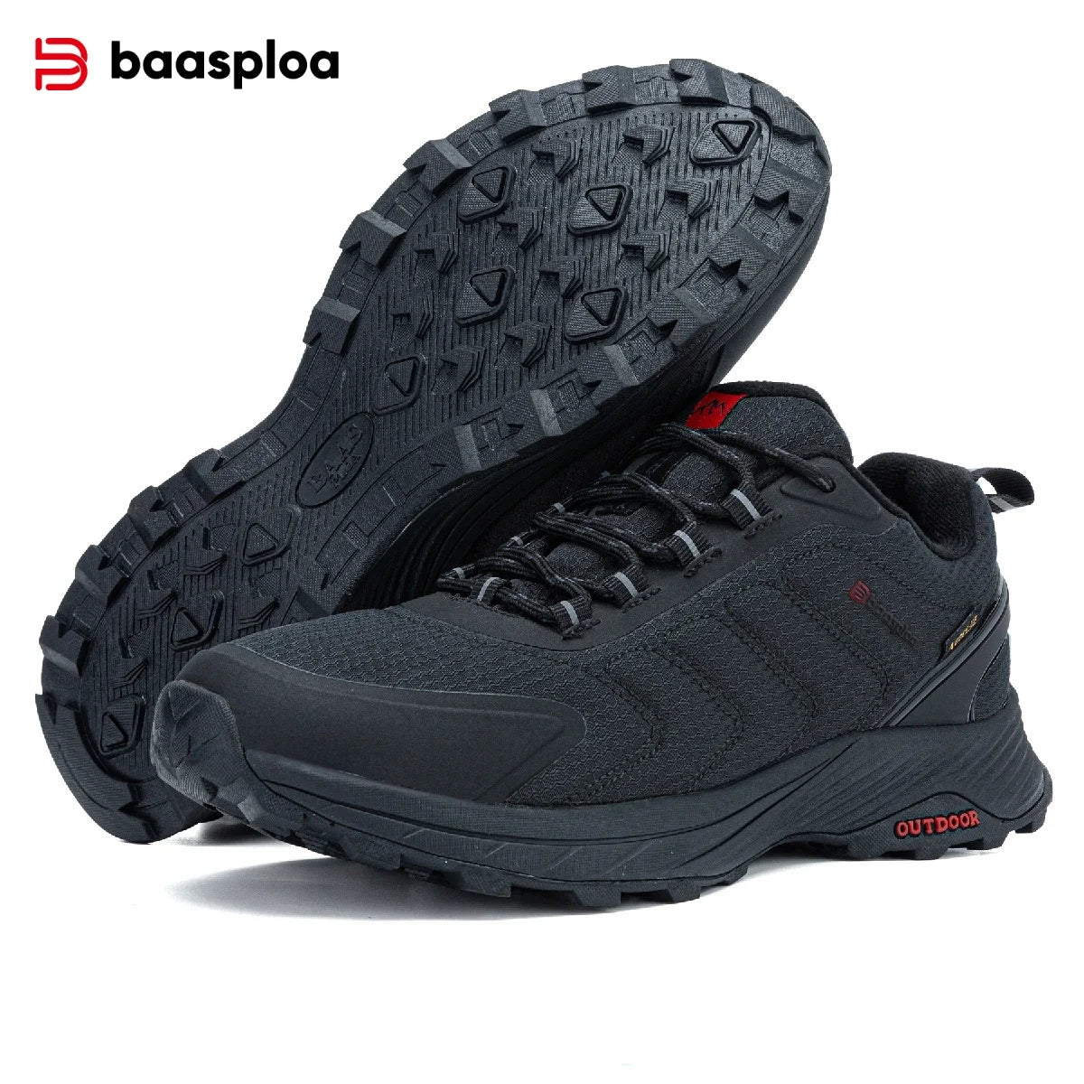 Baasploa 2025 Men's Sports Shoes Anti-Slip Keep Warm