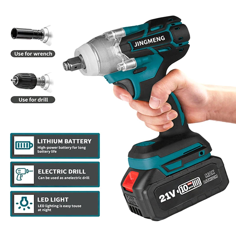 Máy Vặn Vít Điện Không Dây 21V Động Cơ Brushless - Daisan Mart