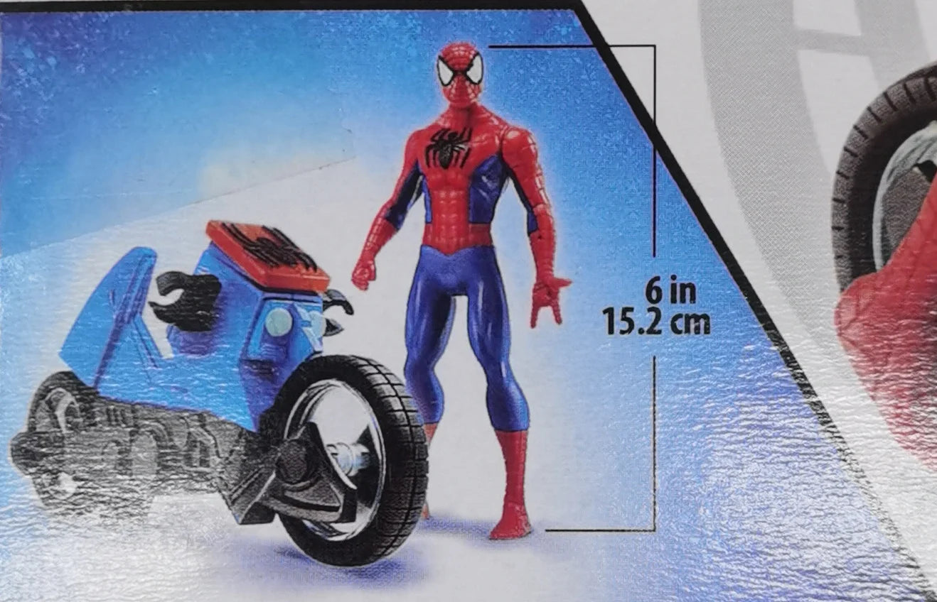 Bộ Mô Tô Người Nhện Marvel Đồ Chơi Cho Bé Spidey - Daisan Mart
