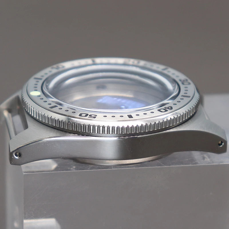 Modified Seiko 62MAS Diving 40mm Vintage Watch Cases Bubble Sapphire Crystal Glass Fit NH34 NH35 NH36 NH38 Movement 28.5mm Dial - Daisan Mart